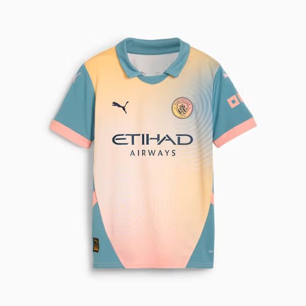 CAMISETA M. CITY 4ª EQUIP. JR. 24/25 PUMA