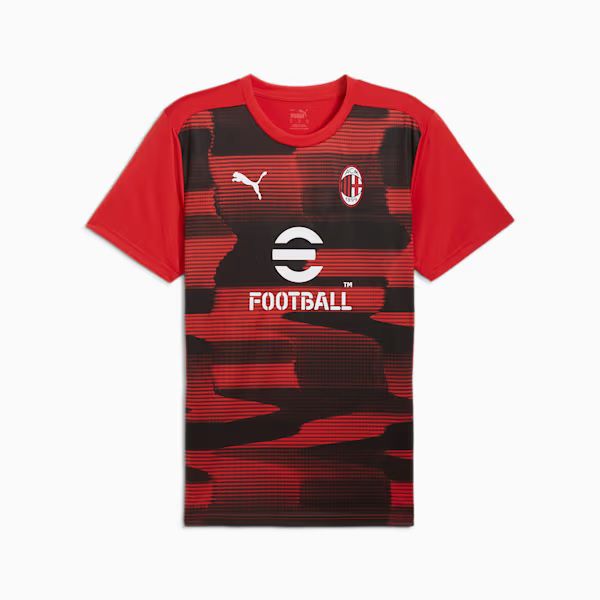 Camiseta prematch ac milan 24/25