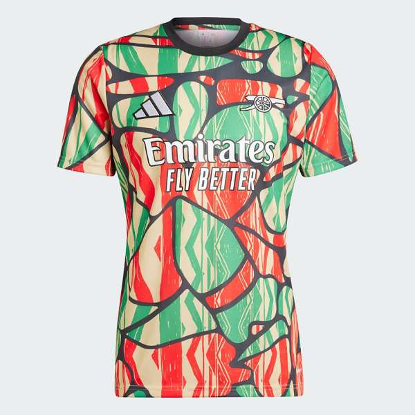 Camiseta prematch arsenal 2024/25