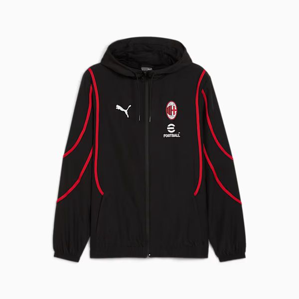 Chaqueta prematch ac milan 24/25